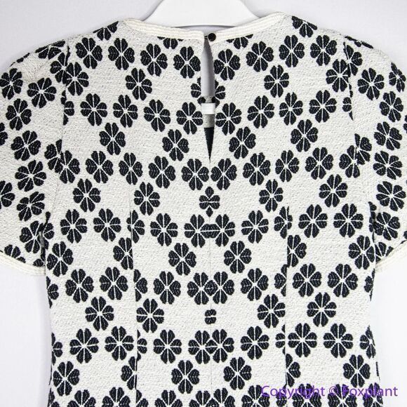 Kate Spade New York Rent The Runway Pre-Loved Spade Tweed flora print Dress, 4 - Picture 11 of 16